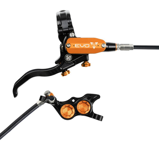 Bremse Hinten HOPE TECH 4 EVO TR4 Schwarz/Orange