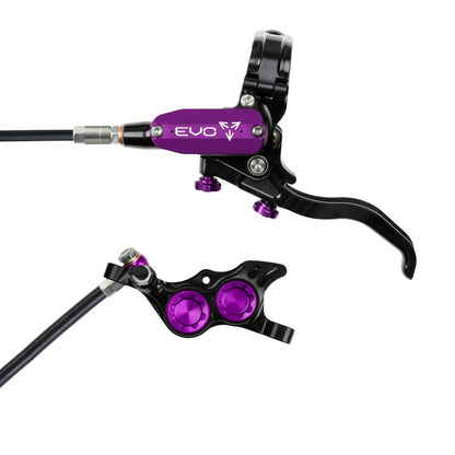 Vordere Bremse HOPE TECH 4 EVO TR4 Schwarz/Violett