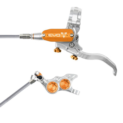 Vordere Bremse HOPE TECH 4 EVO TR4 Aviation Silber/Orange