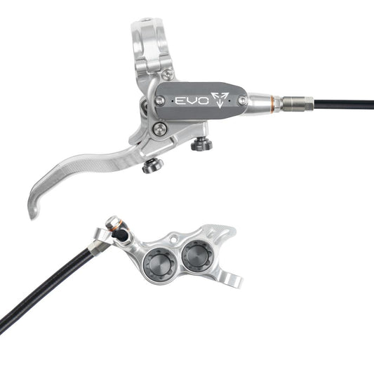 Bremse Hinten HOPE TECH 4 EVO TR4 Silber/Rauchfarben