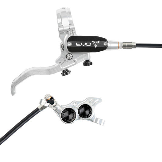Bremse Hinten HOPE TECH 4 EVO TR4 Silber/Schwarz
