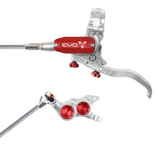 Vorderradbremse HOPE TECH 4 EVO TR4 Aviation Silber/Rot