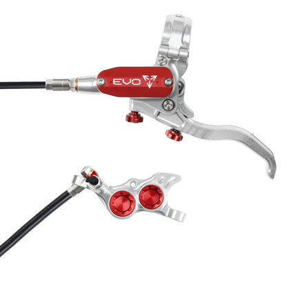Vorderradbremse HOPE TECH 4 EVO TR4 Silber/Rot