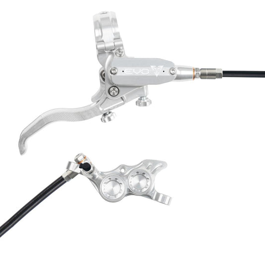 Bremse Hinten HOPE TECH 4 EVO TR4 Silber/Silber