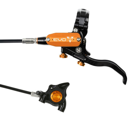 HOPE TECH 4 EVO X2 FM Vorderradbremse Schwarz/Orange