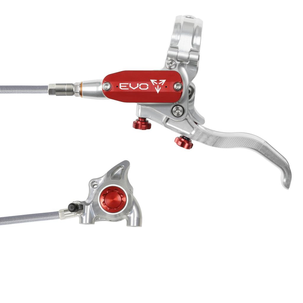 Vorderradbremse HOPE TECH 4 EVO X2 FM Aviation Silber/Rot