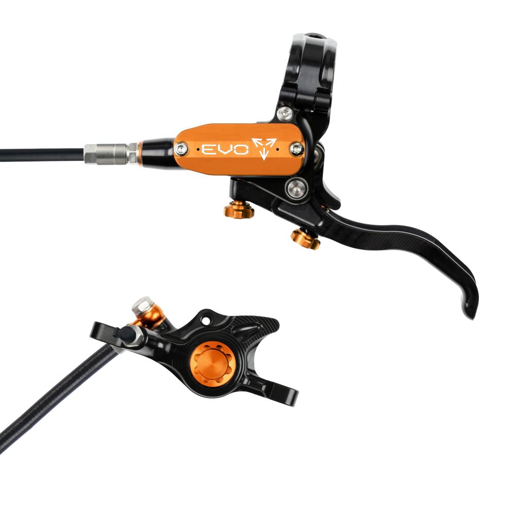 HOPE TECH 4 EVO X2 PM Vorderradbremse Schwarz/Orange