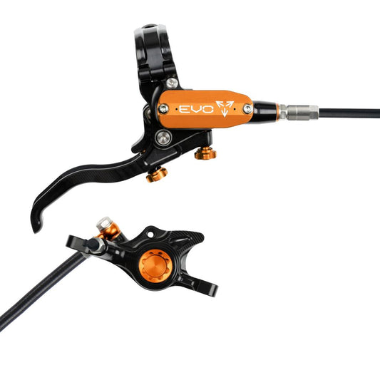 Bremse Hinten HOPE TECH 4 EVO X2 PM Schwarz/Orange