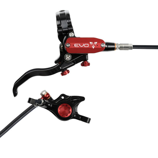 Bremse Hinten HOPE TECH 4 EVO X2 PM Schwarz/Rot
