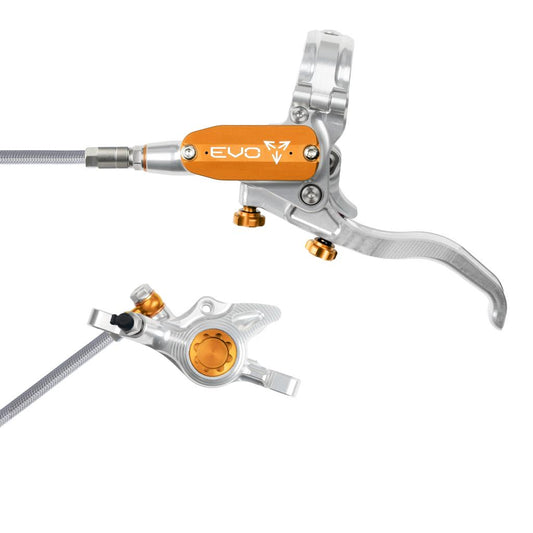 Vorderradbremse HOPE TECH 4 EVO X2 PM Aviation Silber/Orange