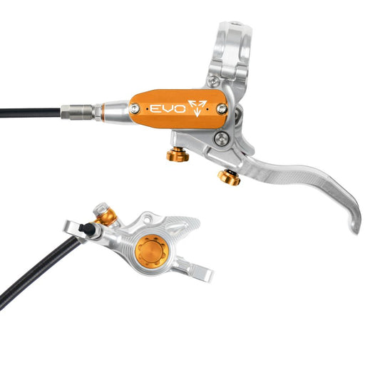 Vorderradbremse HOPE TECH 4 EVO X2 PM Silber/Orange