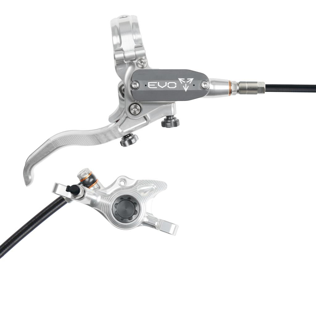 Bremse Hinten HOPE TECH 4 EVO X2 PM Silber/Rauchfarben