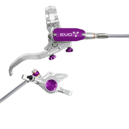 Hinterradbremse HOPE TECH 4 EVO X2 PM Aviation Silber/Violett