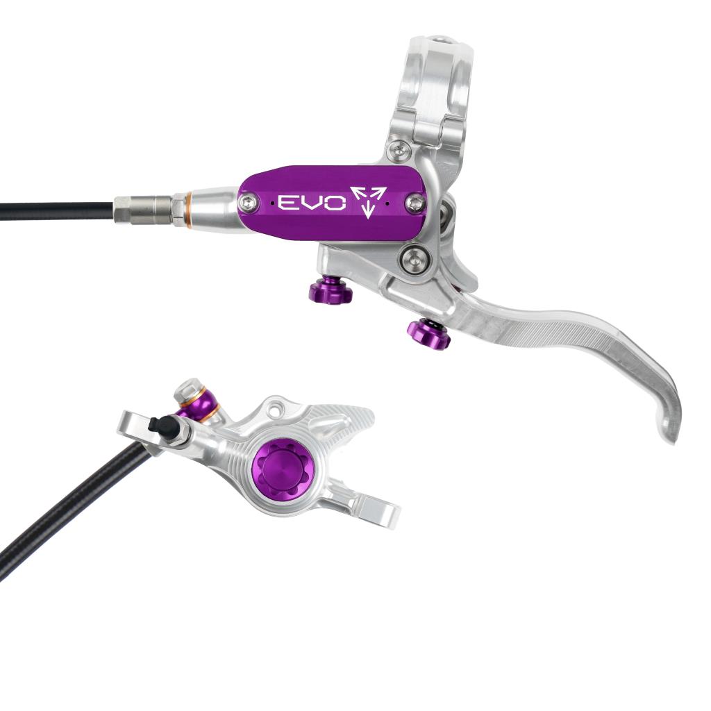 Vorderradbremse HOPE TECH 4 EVO X2 PM Silber/Violett