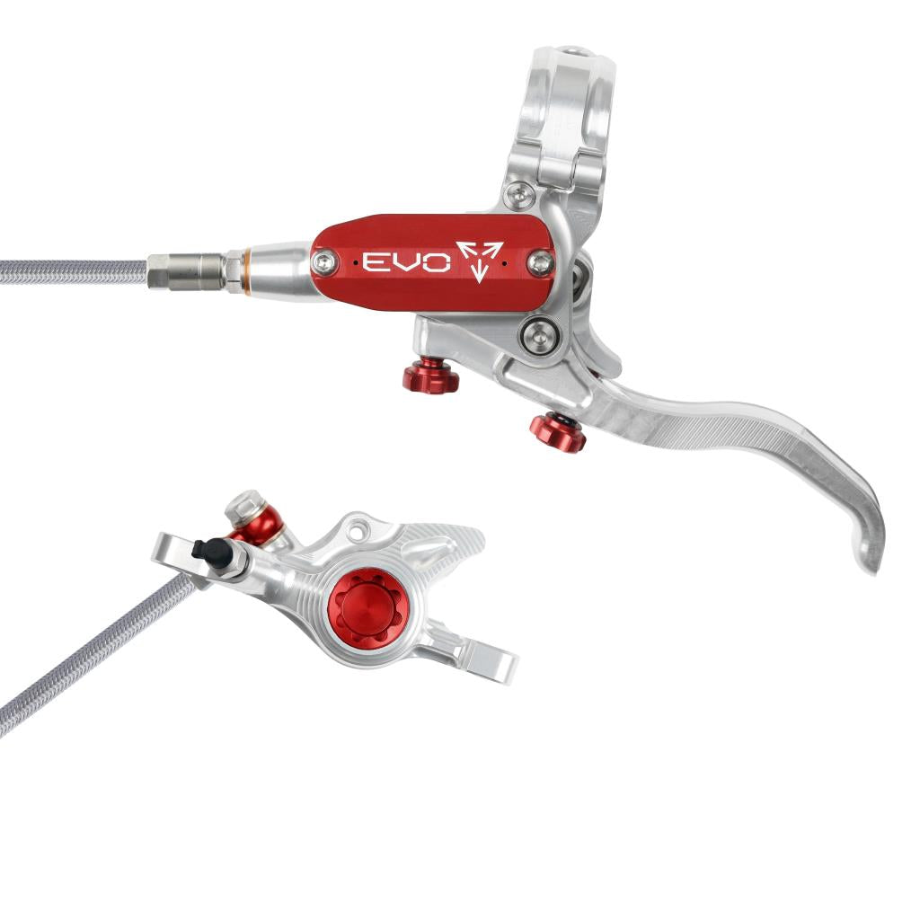 Vorderradbremse HOPE TECH 4 EVO X2 PM Aviation Silber/Rot