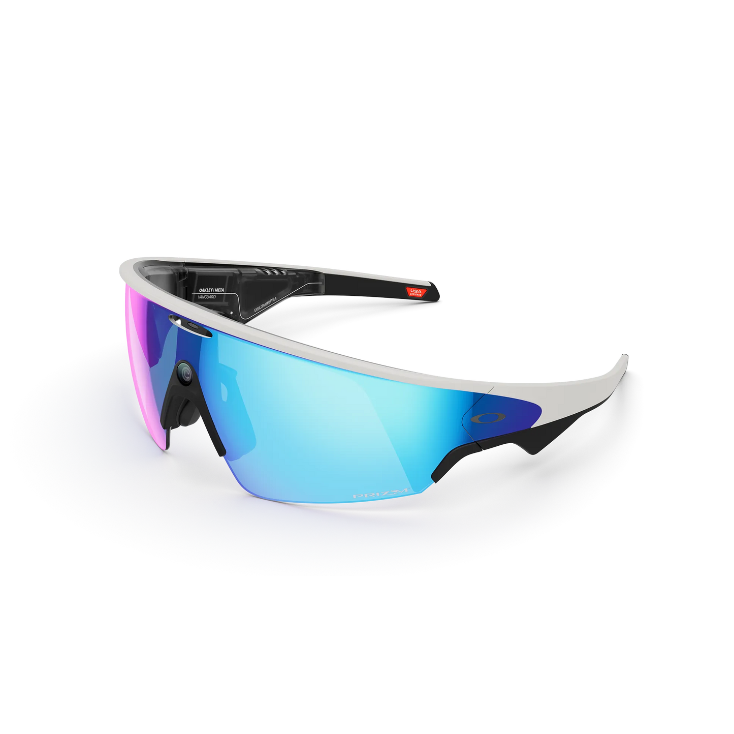 Brille OAKLEY VANGUARD META Schwarz Glas Prizm Sapphire