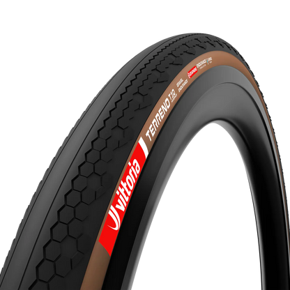 Reifen VITTORIA TERRENO T10 HARDPACK Gravel Endurance 700c Tubeless Ready Faltbar Braun