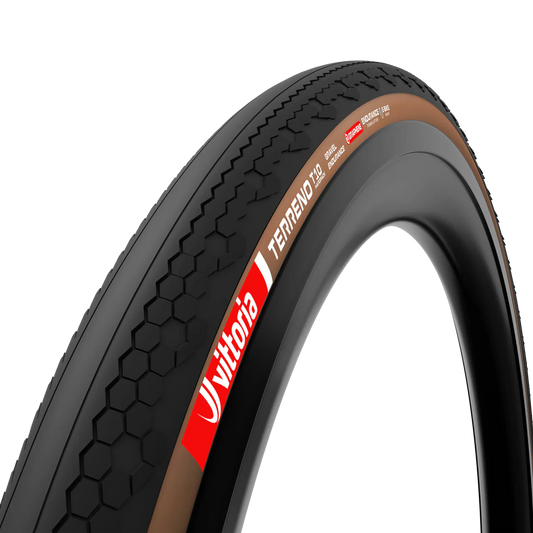 Reifen VITTORIA TERRENO T10 HARDPACK 700x40c Gravel Endurance Tubeless Ready Weich Braun