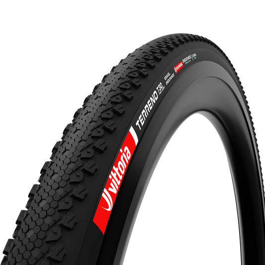 Reifen VITTORIA TERRENO T30 FINE LOOSE 700x50c Gravel Endurance Tubeless Ready Weich Schwarz
