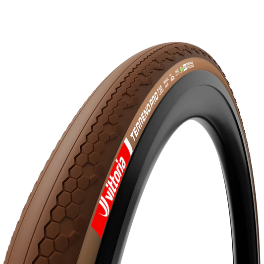 Reifen VITTORIA Terreno Pro T10 hardpack 700x35c Gravel Race natural Tubeless Ready Weich Beige Q2 2025