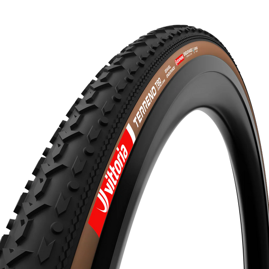 Reifen VITTORIA TERRENO T80 COARSE LOOSE 700x45c Gravel Endurance Tubeless Ready Weich Braun