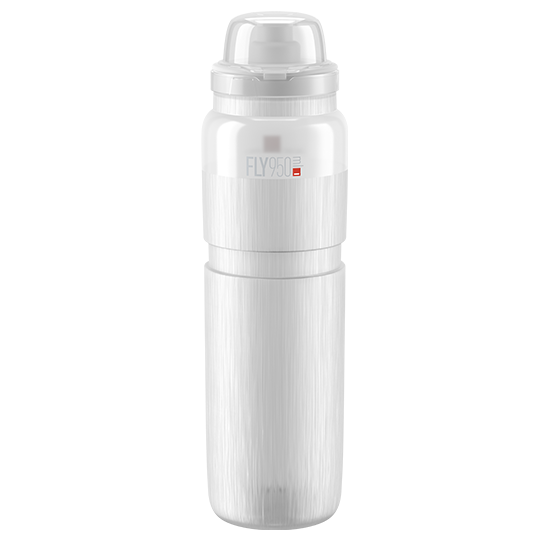 ELITE FLY MTB TEX Trinkflasche Transparent/Grau