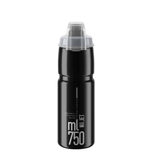 ELITE JET PLUS Trinkflasche Schwarz