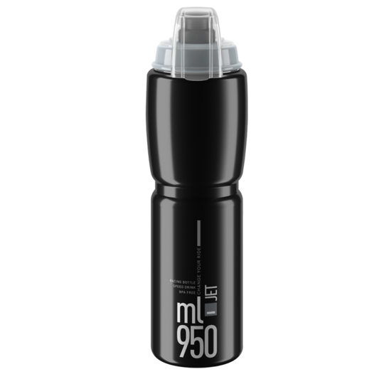 ELITE JET PLUS Trinkflasche Schwarz
