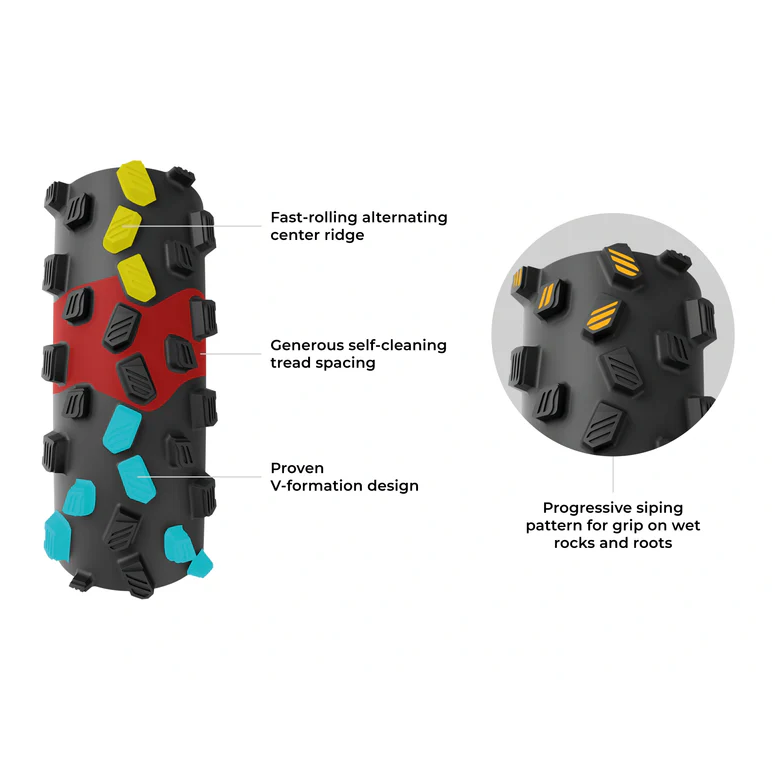 VITTORIA Torrente 29x2.4 XC Trail Graphene 2.0 Tubeless Ready Reifen Weich Schwarz/Beige