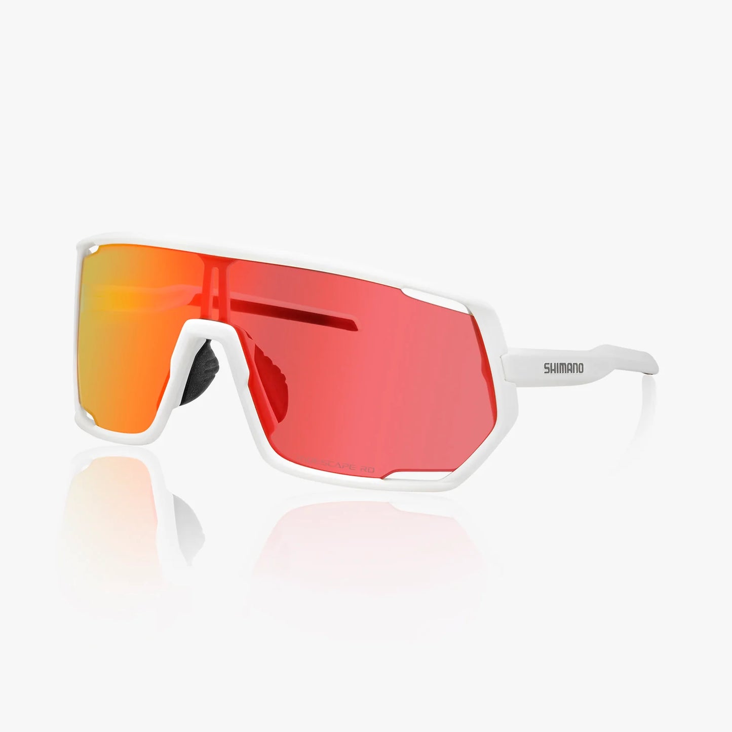 SHIMANO TECHNIUM M CE-TCNM2 Weiß Matt Glas Ridescape Road Brille