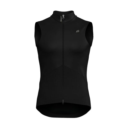 Ärmellose Jacke ASSOS MILLE GTS SPRING FALL S11 Schwarz
