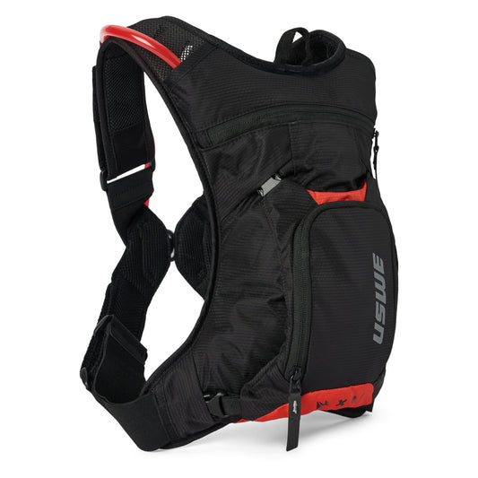 USWE MTB HYDRO 3 L Trinkrucksack Schwarz/Rot