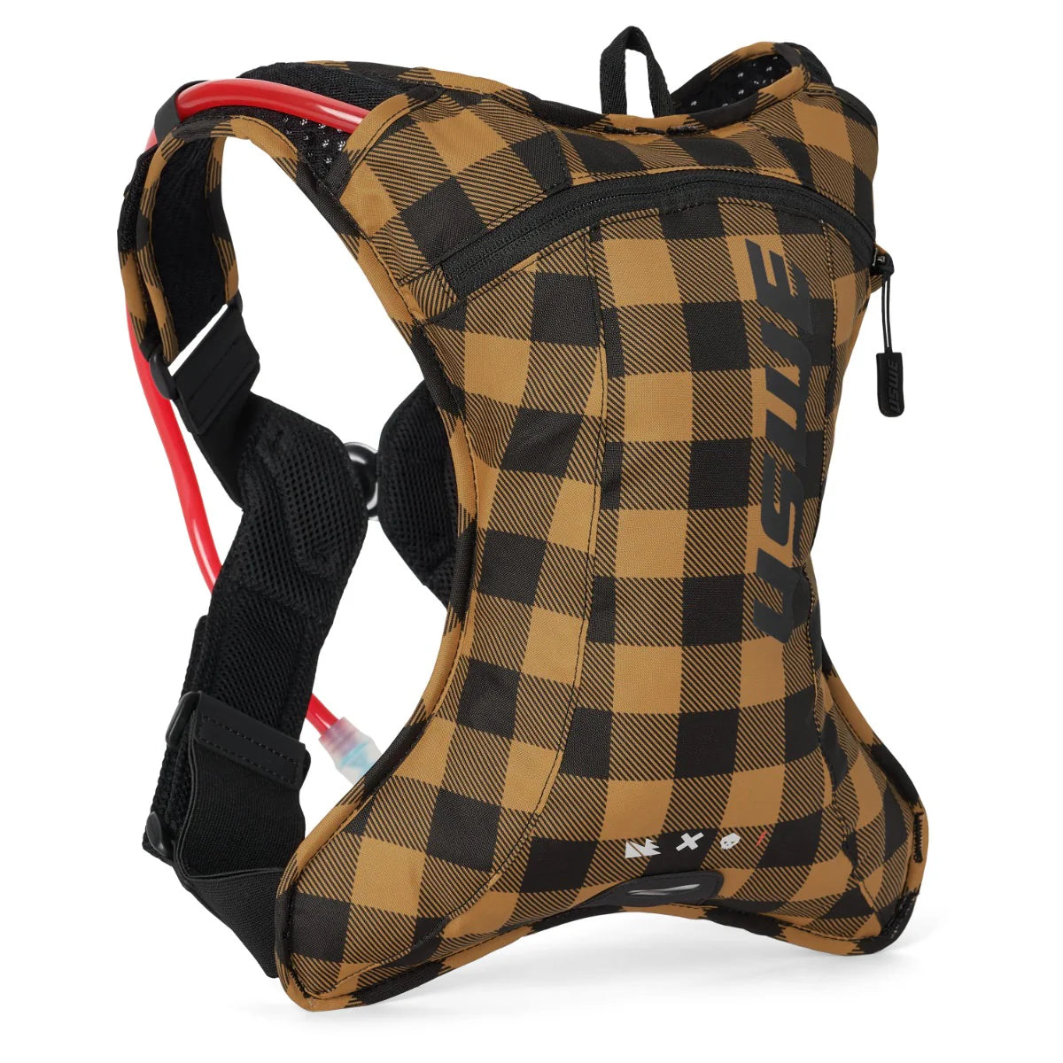 USWE OUTLANDER XC 2-Liter-Trinkrucksack, Flannel Bronze/Schwarz