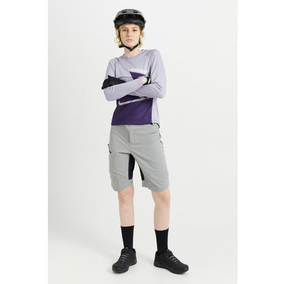 USWE BERG MTB Langarmtrikot Damen Lavendel