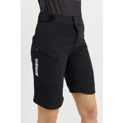 Shorts USWE SKRUBB Damen Schwarz