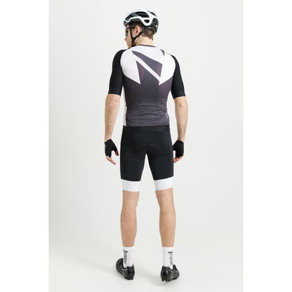 Kurzarm-Trikot USWE SKARP GRAVEL Weiß