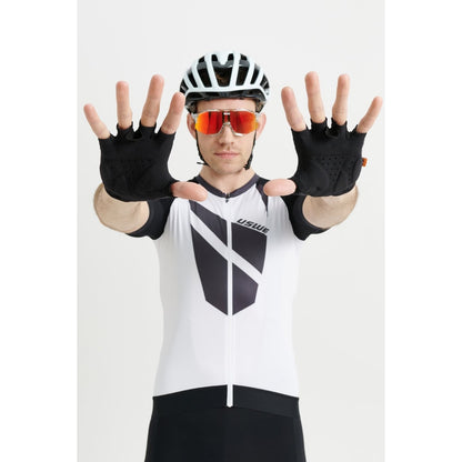 Kurzarm-Trikot USWE SKARP GRAVEL Weiß