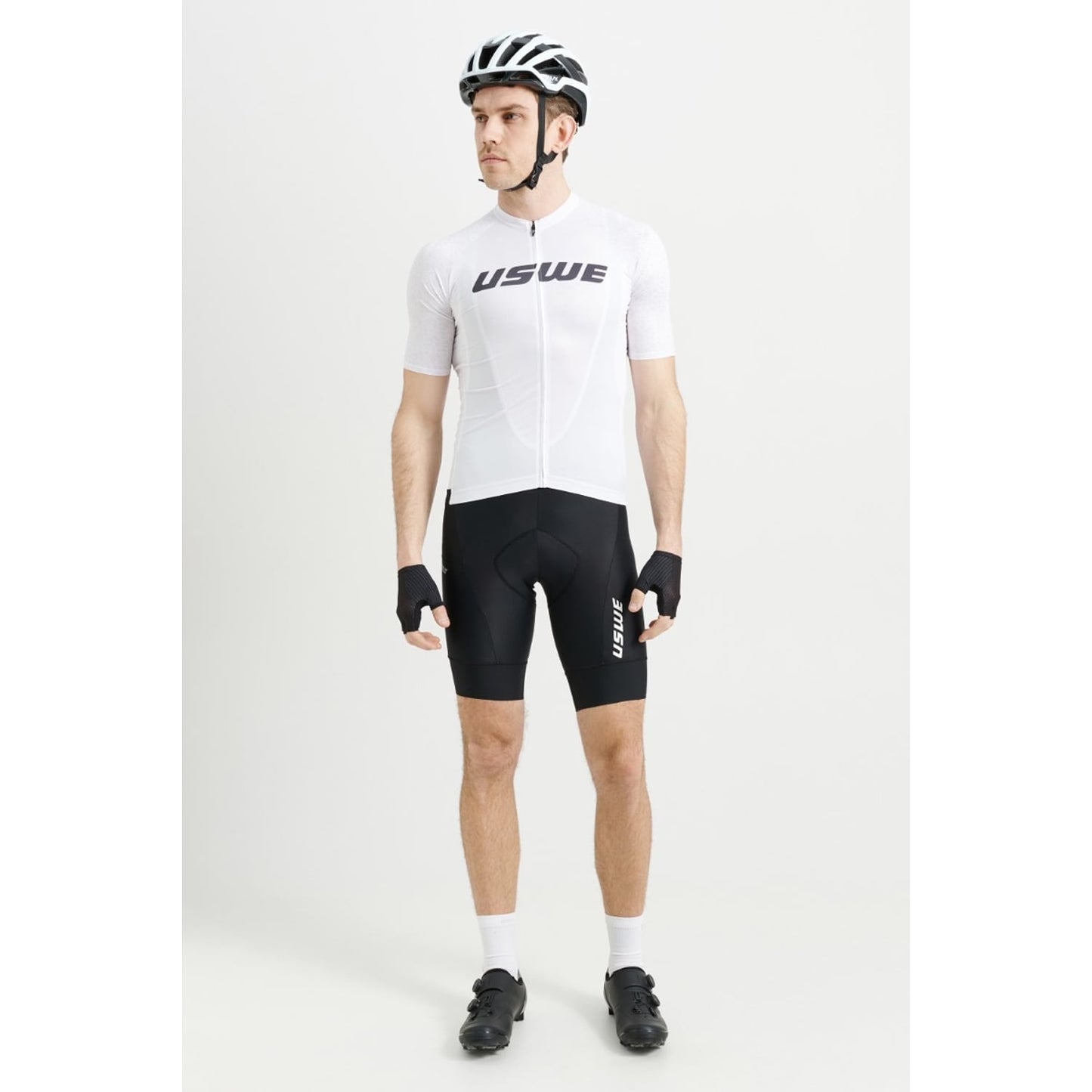 USWE GRUS GRAVEL Kurzarmtrikot Weiß