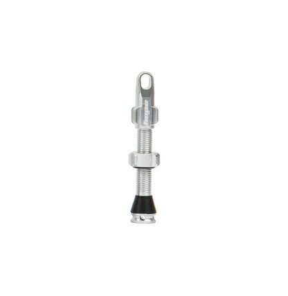 Tubeless-Ventil HOPE 40mm mit Ventileinsatz-Schlüssel Silber