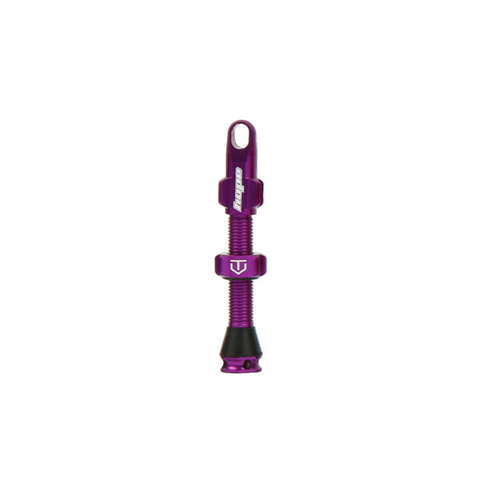 HOPE Tubeless Valve 40mm demontiert Obus Violett