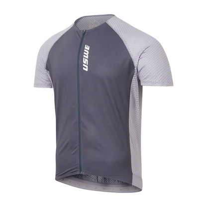 Kurzarm-Trikot USWE VENT GRAVEL Schwarz