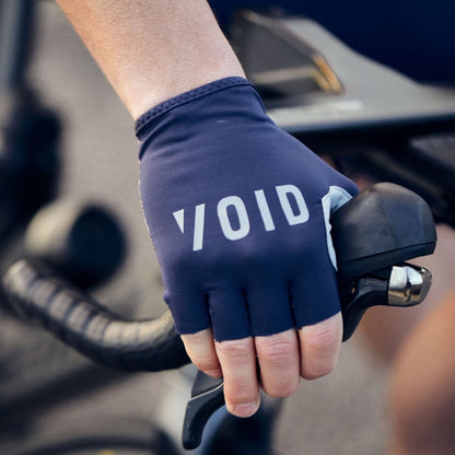 Kurze VOID VELO Handschuhe Marineblau