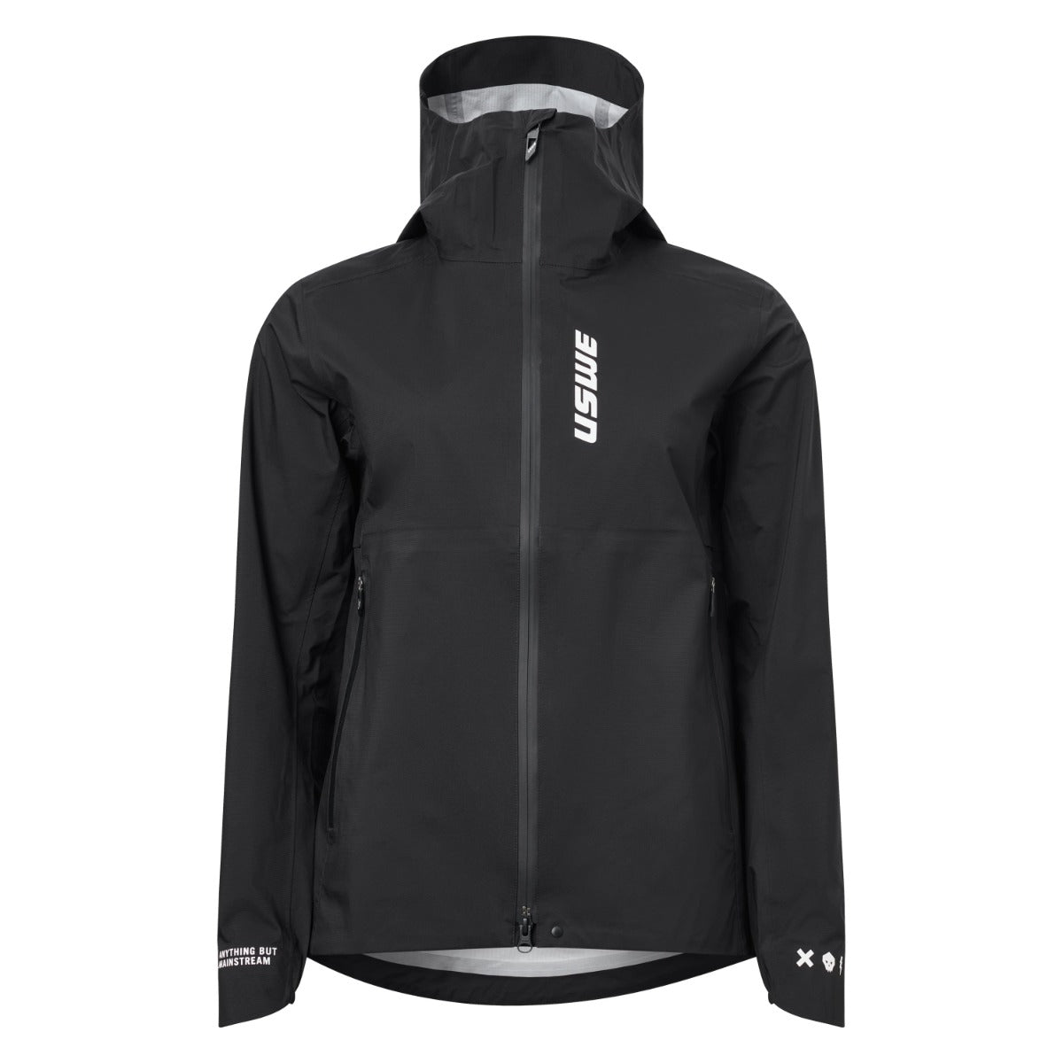 USWE WATERPROOF Jacke Frau Schwarz
