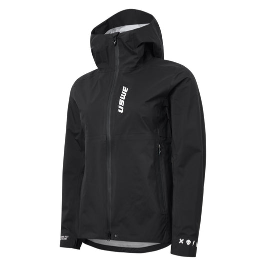 USWE WATERPROOF Jacke Frau Schwarz