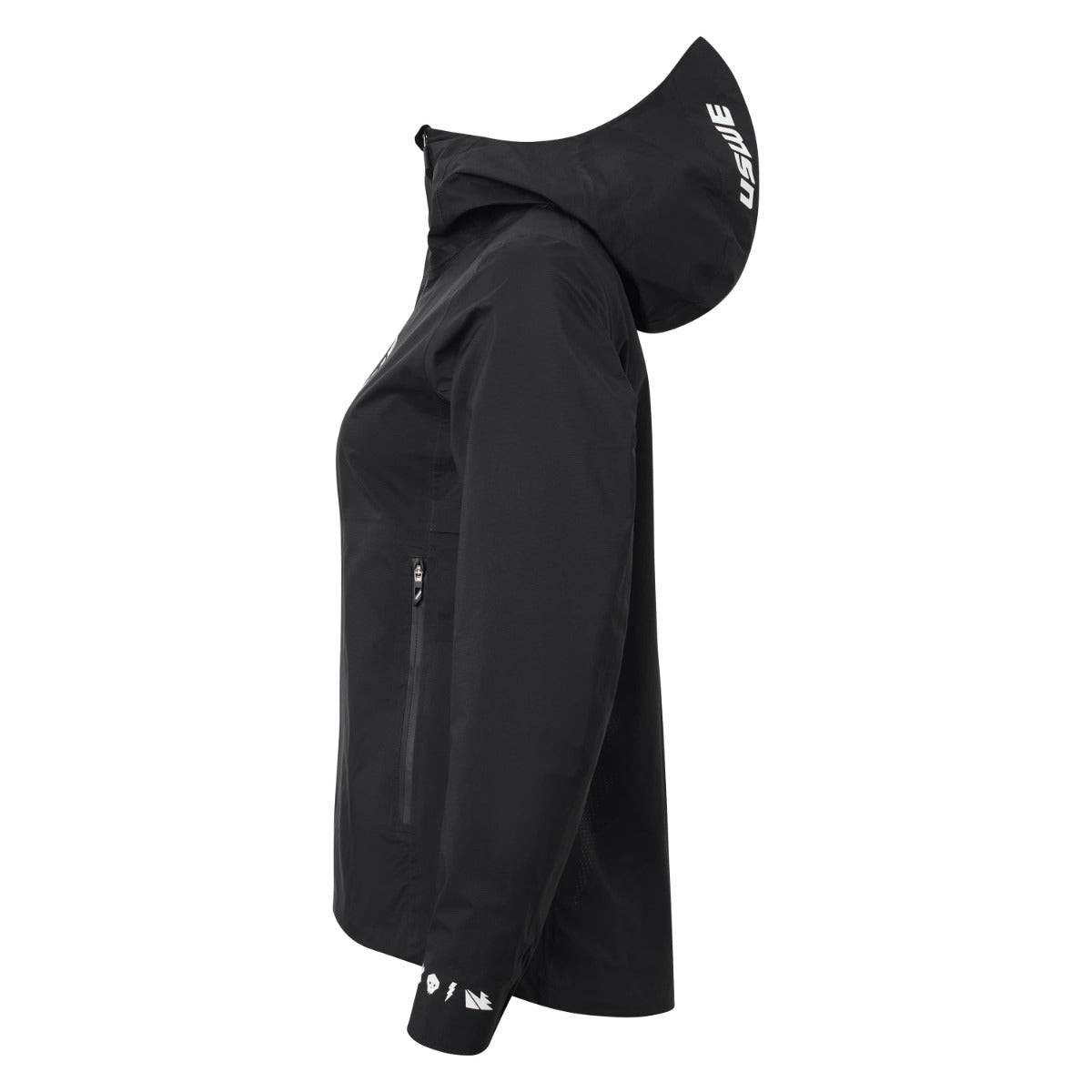 USWE WATERPROOF Jacke Frau Schwarz