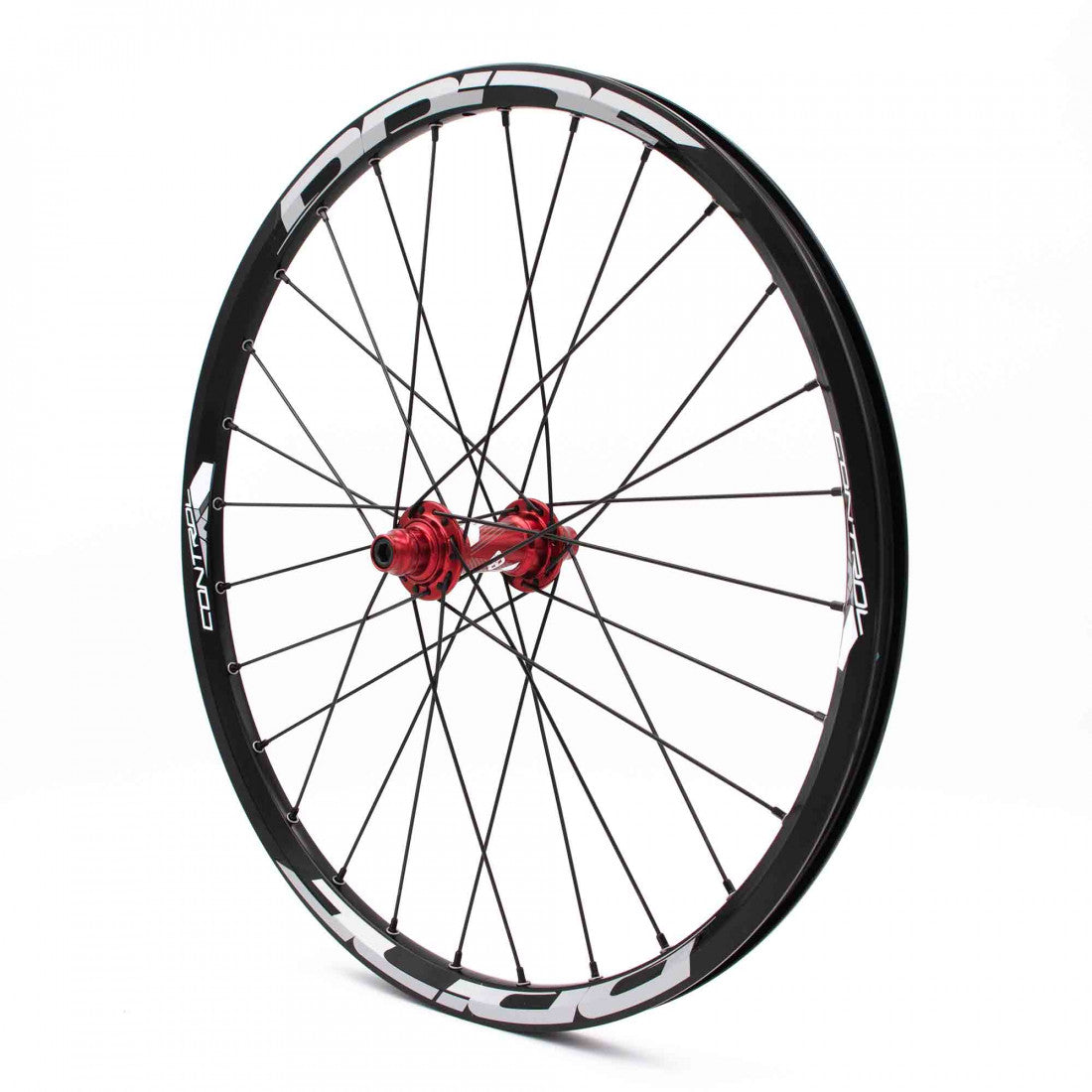 Laufradsatz PRIDE 20" (451mm) Control V1 Disc Achsen 10/15mm Rot