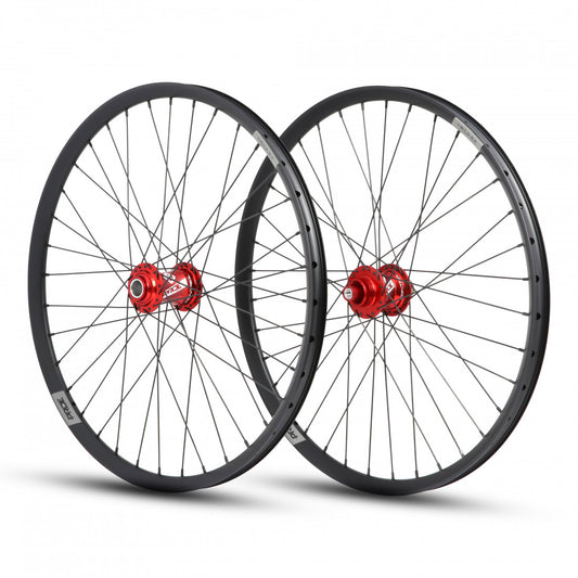Laufradsatz-Paar PRDIE 24" (507mm) Control V1 Helium Disc Achsen 20/10mm Rot