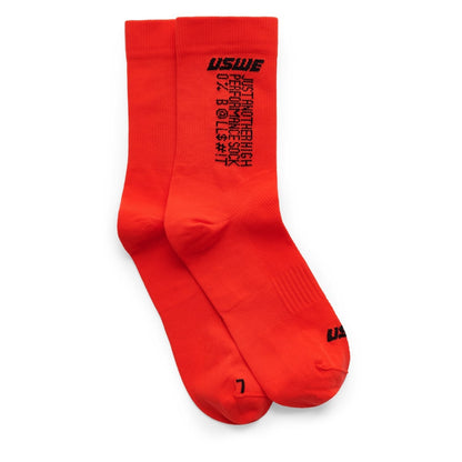 Socken USWE X MTB Rot