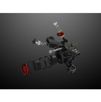 Hinterbremse HOPE TECH 4 EVO X2 PM Schwarz/Orange